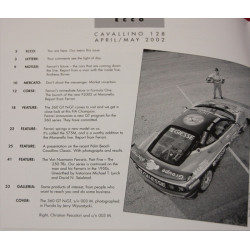 Cavallino Magazine No 128 April / May 2002 Cavallino Magazine No 128 April / May 2002