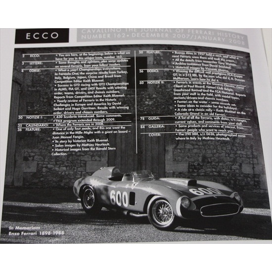 Cavallino Magazine No 162 December / January 2007 / 2008