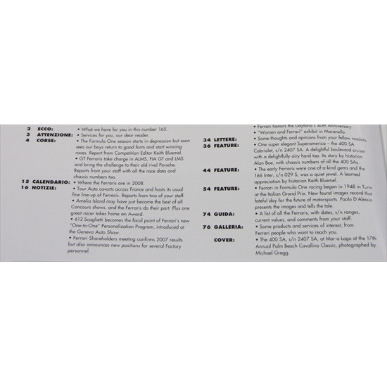 Cavallino Magazine No 165  June / July  2008