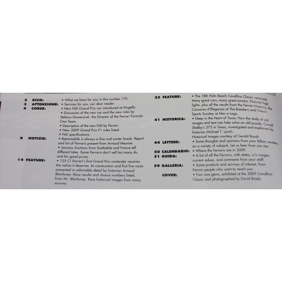 Cavallino Magazine No 170 April / May 2009 Cavallino Magazine No 170 April / May 2009