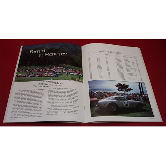 Cavallino Magazine  No 24 November / December  1984