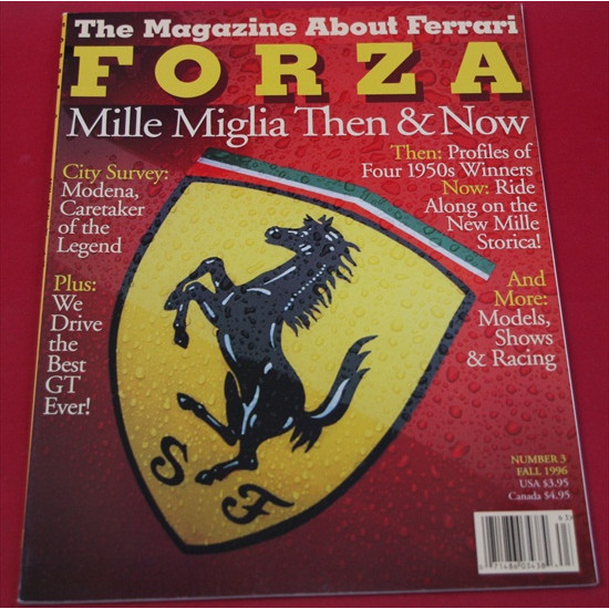 Forza Magazine Number   3 Fall 1996