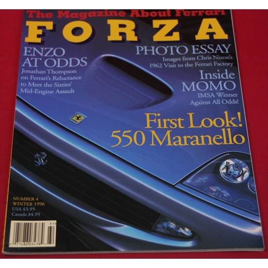 Forza Magazine Number   4 Winter 1996