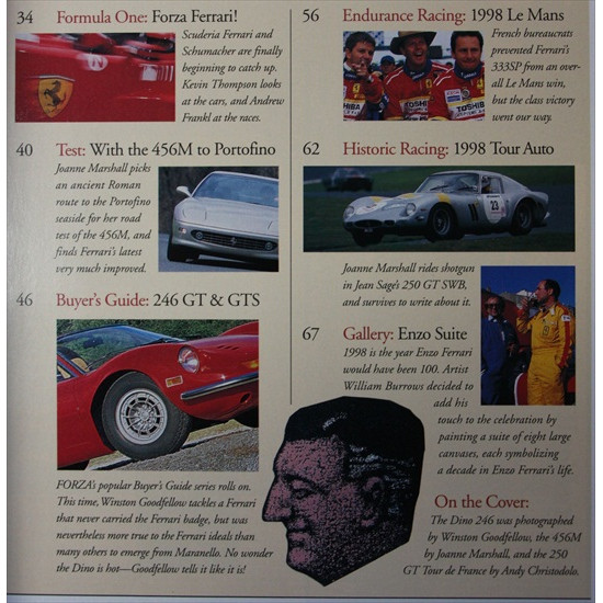 Forza Magazine Number 13 October 1998 Forza Magazine Number 13 October 1998