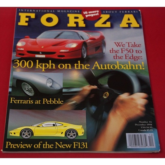 Forza Magazine Number  14 December  1998