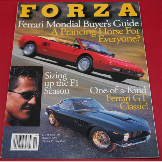 Forza Magazine Number 19 October 1999 Forza Magazine Number 19 October 1999
