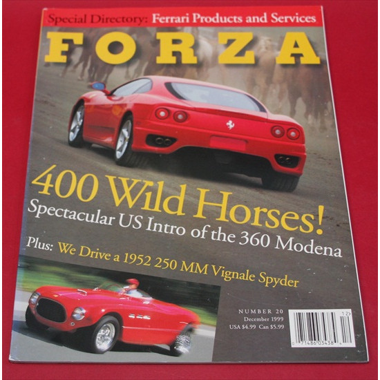 Forza Magazine Number  20  December 1999