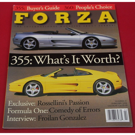 Forza Magazine Number  21 February 2000