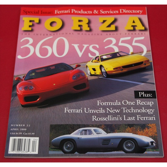 Forza Magazine Number  22  April 2000