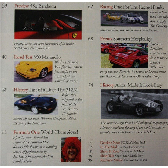 Forza Magazine Number  27  February 2001