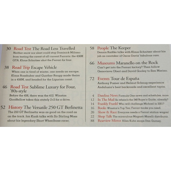 Forza Magazine Number  29  May  2001