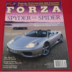 Forza Magazine Number  34  December   2001