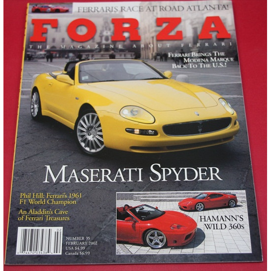 Forza Magazine Number  35  February   2002