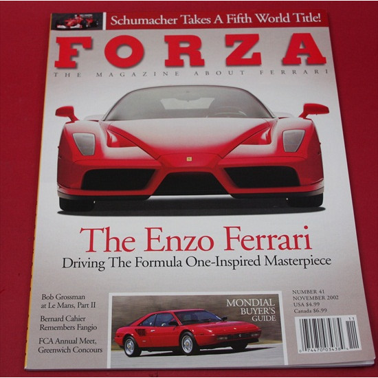 Forza Magazine Number  41 November 2002