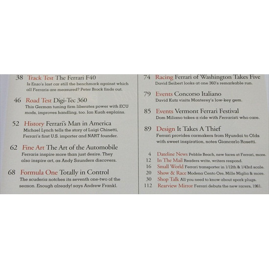 Forza Magazine Number  42 December 2002