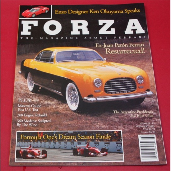 Forza Magazine Number  43 February  2003