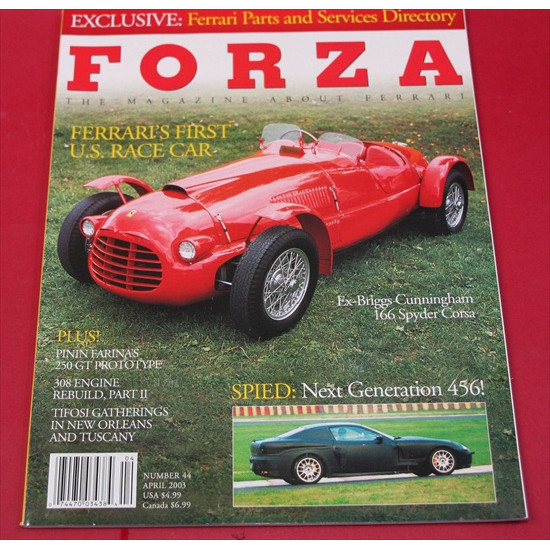 Forza Magazine Number  44 April  2003