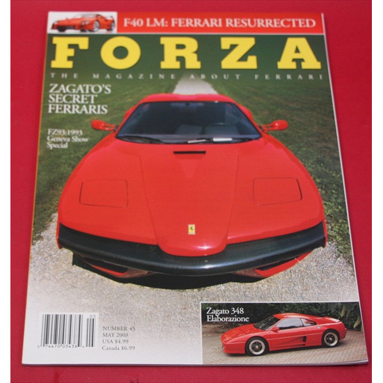 Forza Magazine Number 45 May 2003 Forza Magazine Number 45 May 2003