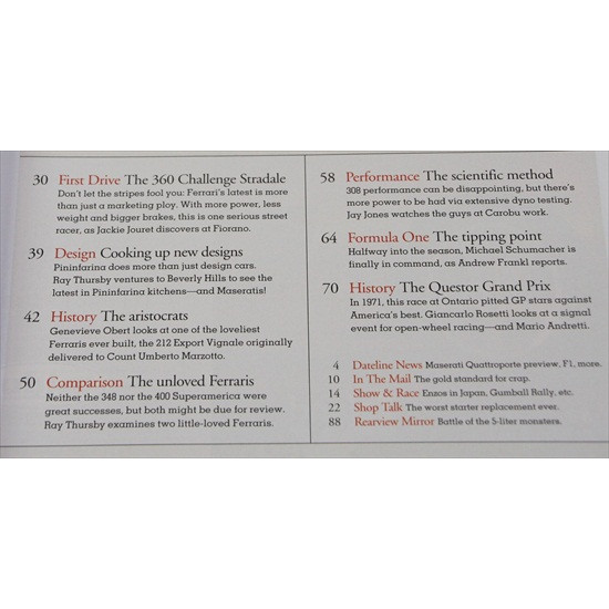 Forza Magazine Number  48  October t 2003