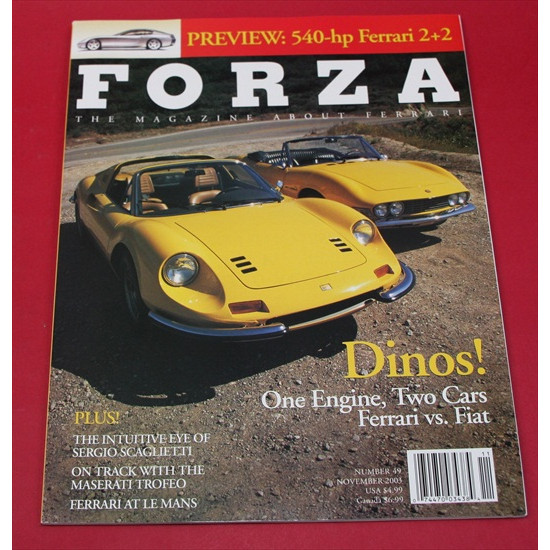 Forza Magazine Number  49  November  2003