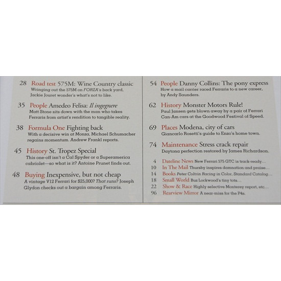 Forza Magazine Number  50 December   2003