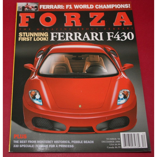 Forza Magazine Number  58 December 2004