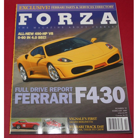 Forza Magazine Number  59 February 2005