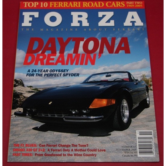 Forza Magazine Number  65 November 2005