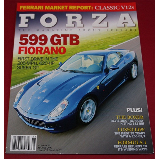 Forza Magazine Number 71 August 2006 Forza Magazine Number 71 August 2006