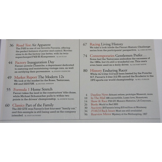 Forza Magazine Number  74 December 2006