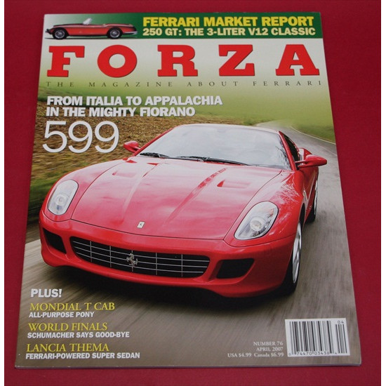 Forza Magazine Number 76 April 2007 Forza Magazine Number 76 April 2007