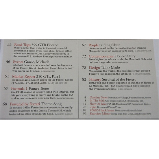 Forza Magazine Number 76 April 2007 Forza Magazine Number 76 April 2007