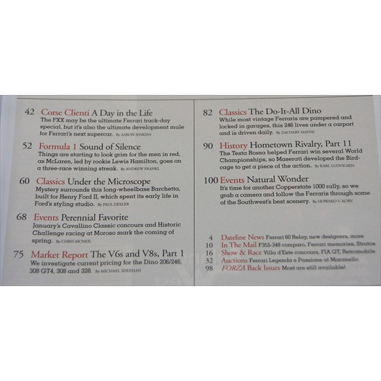 Forza Magazine Number  80 October 2007