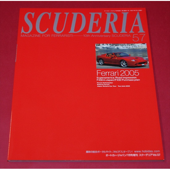 Scuderia Magazine for Ferraristi Number  57 