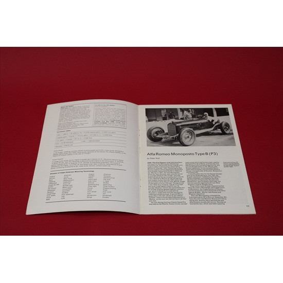 Cars in Profile No 6:  Alfa Romeo Monoposto Type B P3