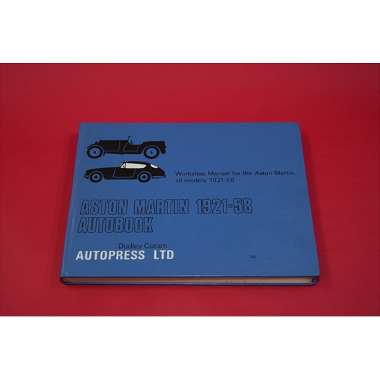 Aston Martin 1921-1958 Autobook  Workshop Manual for all models 