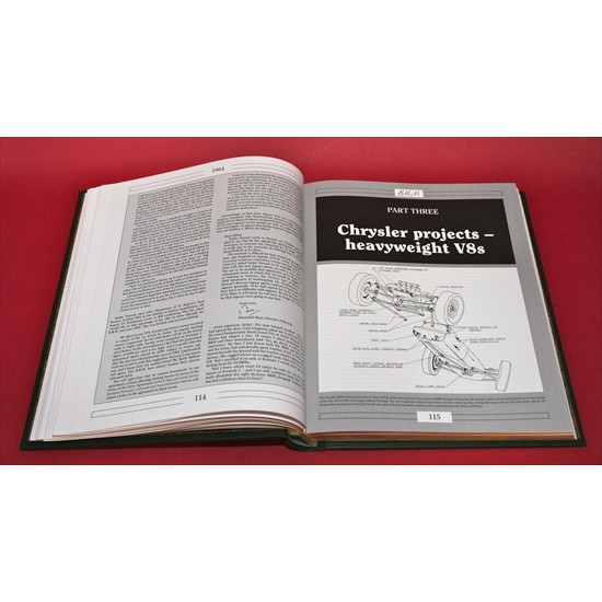 BRM - The Saga of British Racing Motors: Volume 3 - Monocoque V8 Cars  1963-1969 Full Leather binding