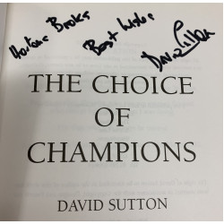 The Choice of Champions - Signed by David Sutton
