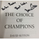 The Choice of Champions - Signed by David Sutton