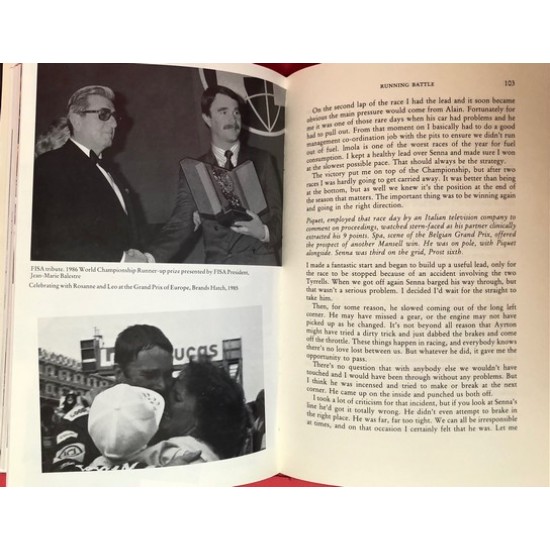 Driven to Win An Autobiography - signed by Nigel Mansell 