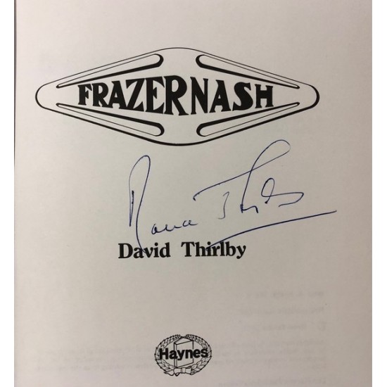 Frazer Nash - signed by David Thirlby