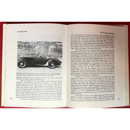 Frazer Nash - signed by David Thirlby