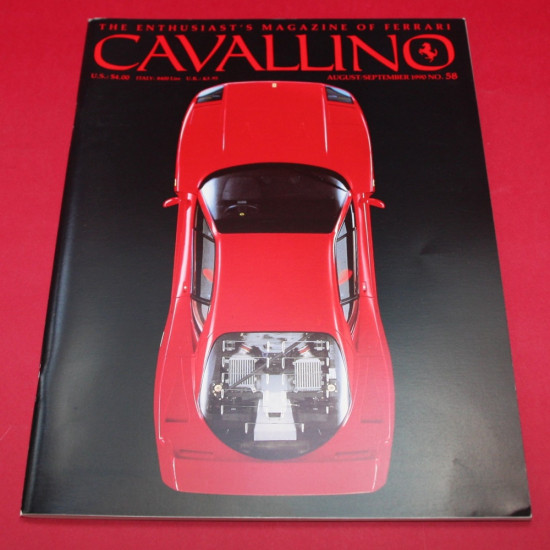 Cavallino Magazine No  58  August / October 1990