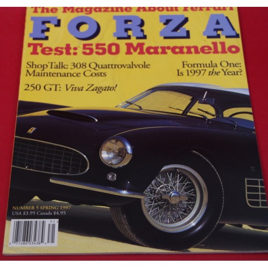 Forza Magazine Number   5 Spring 1997