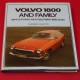 Volvo 1800 and Family - 1944-1973;PV444/544;P120,P1900/1800 series