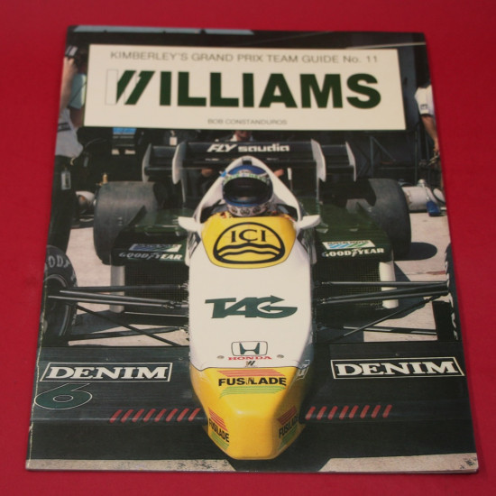 Kimberley's Grand Prix Team Guide No 11: Williams