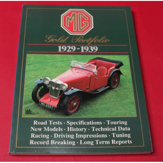 MG Gold Portfolio 1929-1939