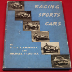 Racing Sports Cars.Signed by Louis Klemantaski