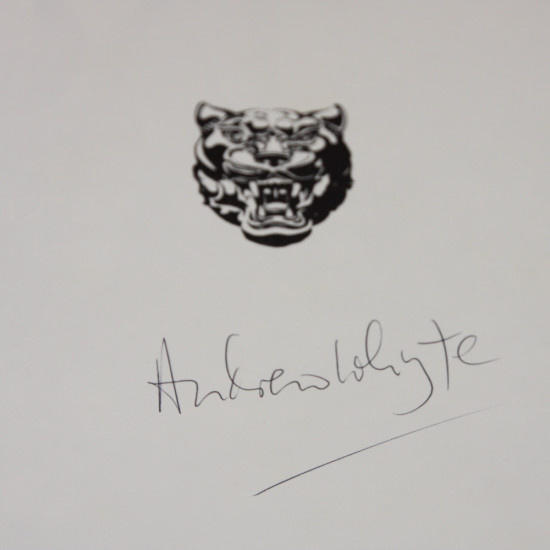 Jaguar - The History of a Great British Car - Signed by Andrew Whyte