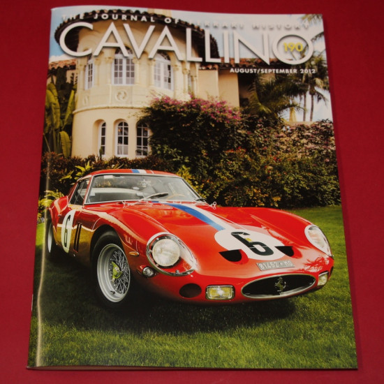Cavallino Magazine No 190 August / September 2012 Cavallino Magazine No 190 August / September 2012
